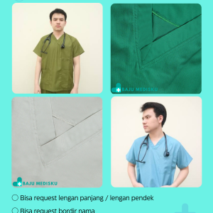 Baju Medis Premium - BAJU OK (Your Style)